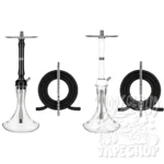 Кальян Aroma Hookah Delta из нержавеющей стали с вертикальной продувкой и современным дизайном