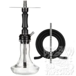 Компактный кальян Aroma Hookah Yankee Mini из нержавеющей стали.