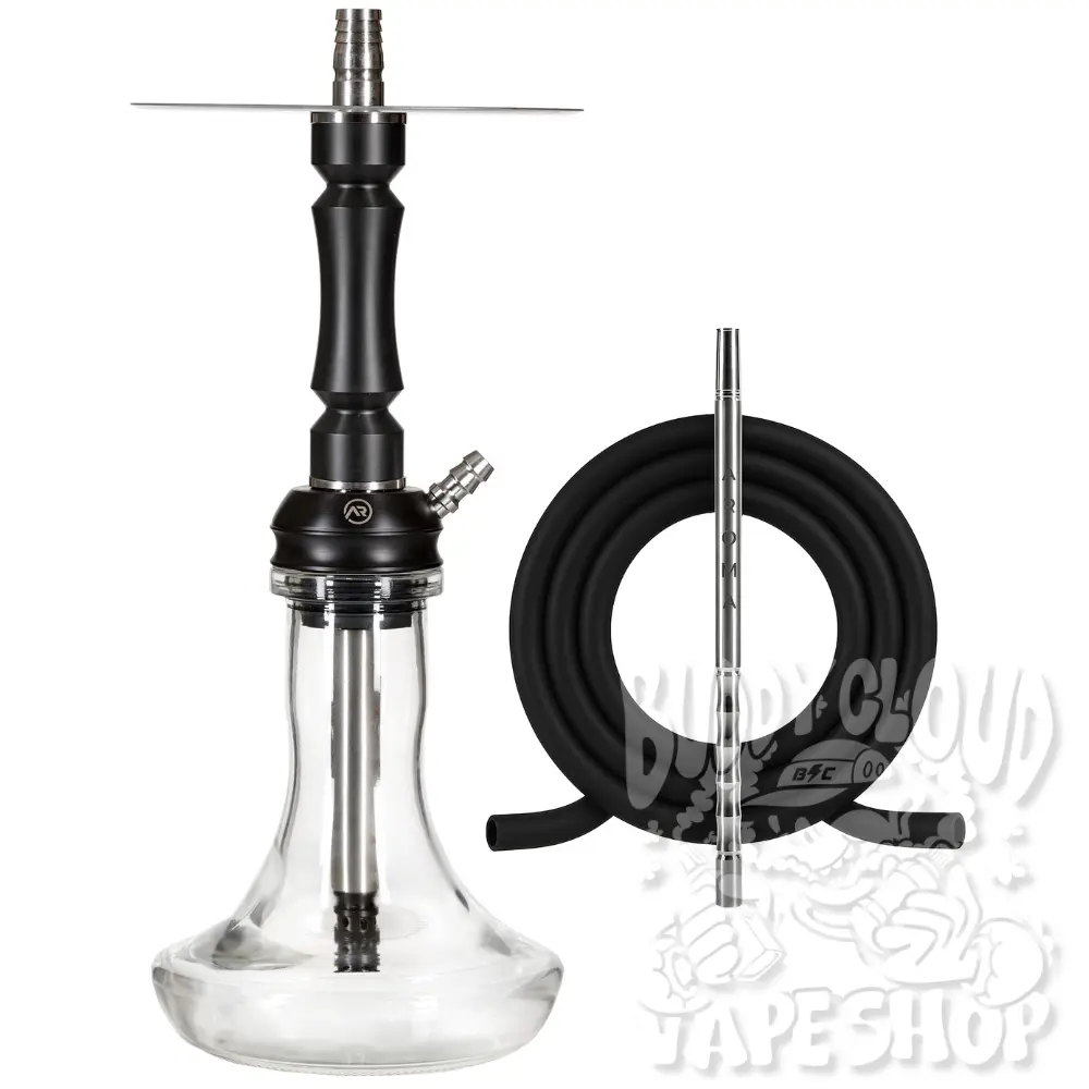 yankee mini black Компактный кальян Aroma Hookah Yankee Mini из нержавеющей стали.