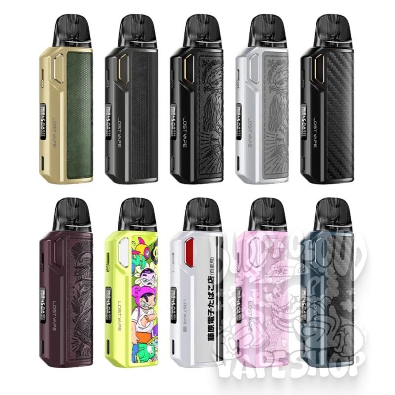 Lost Vape Thelema Elite DM45, pod-система, кожаная отделка, 45 Вт