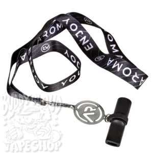 Персональный мундштук Aroma Black — гигиеничный аксессуар для кальяна с лентой