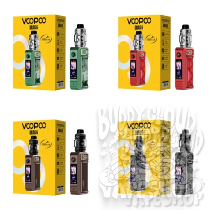 Флагманский вейп-набор Voopoo Drag 6 kit с баком UFORCE-X Tank II prew